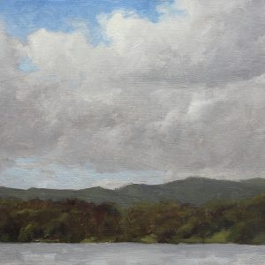 Clouds at Wononskopomuc lake II