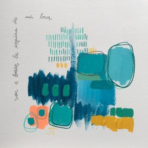 Ven a besar la esquina de mi boca